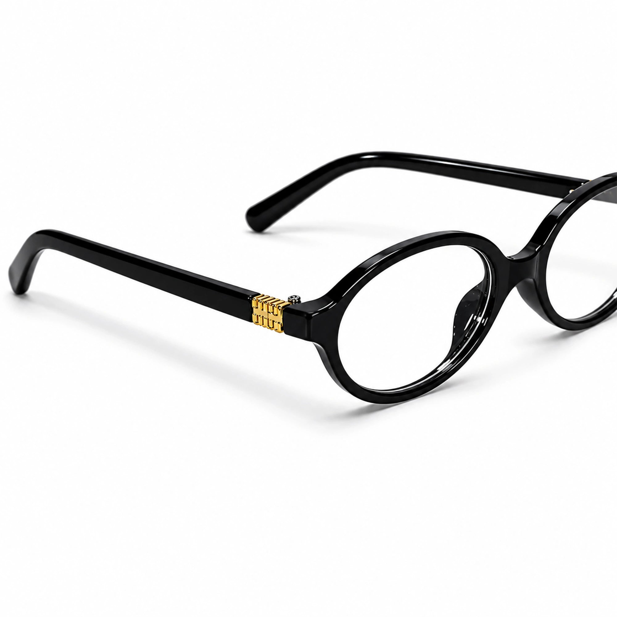 Premium Round Sunglasses for Women ELS2026S018-BLK