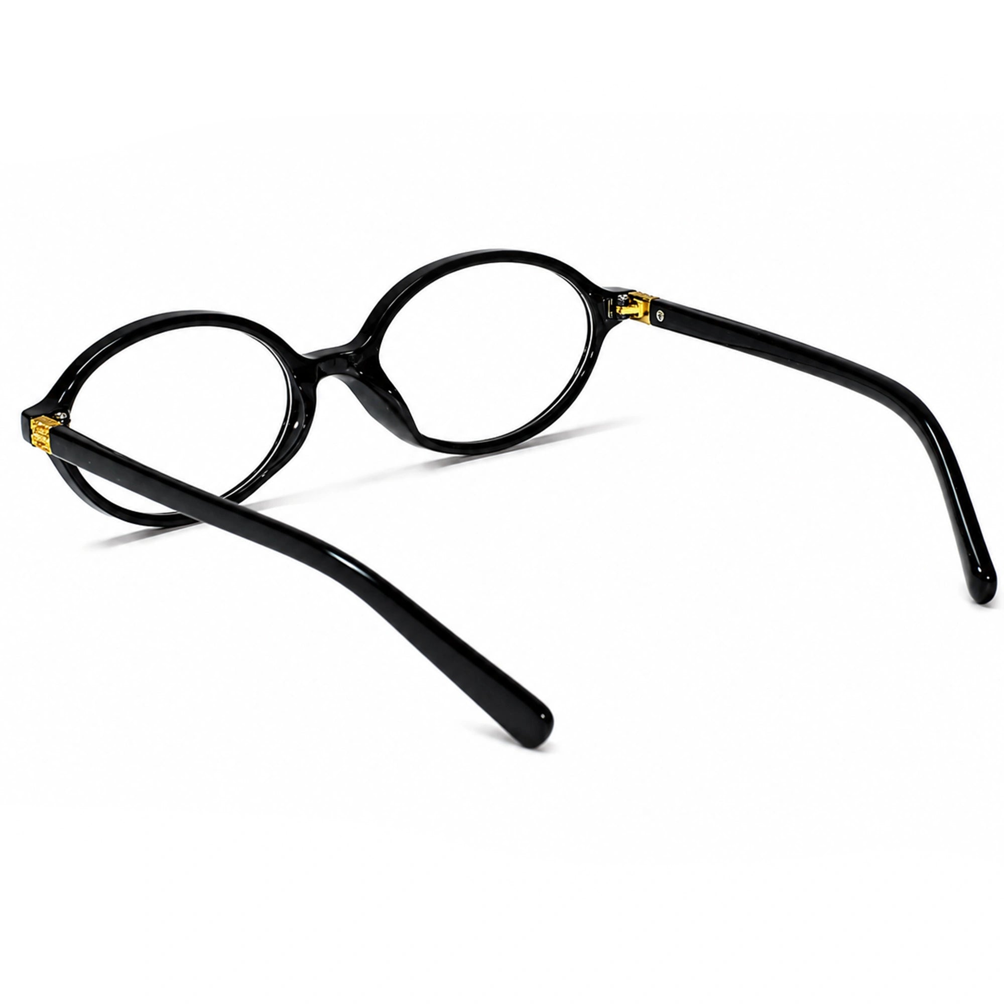 Premium Round Sunglasses for Women ELS2026S018-BLK