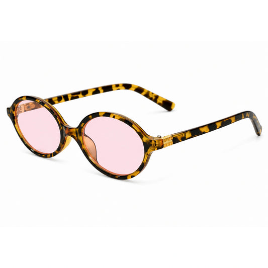 Premium Round Sunglasses for Women ELS2026S018-DA PNK
