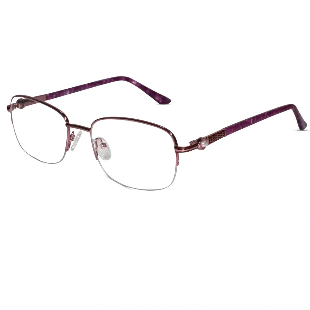 JEWEL Purple Designer Cat eye Eyeglasses For Women