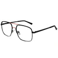 Black Aviator Eyeglasses For Men ELE8609-RED