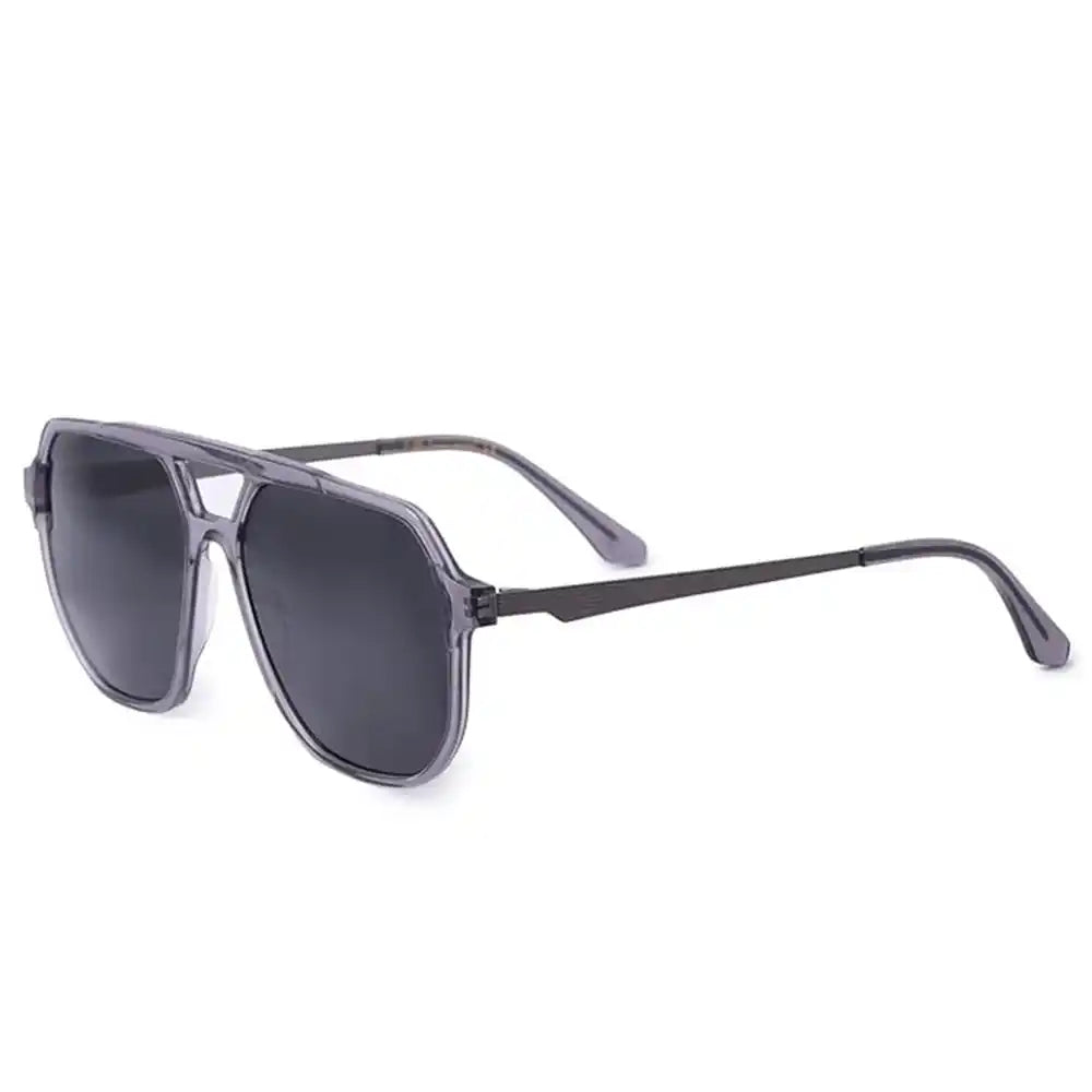 Crystal grey transparent Marshall eyeglasses