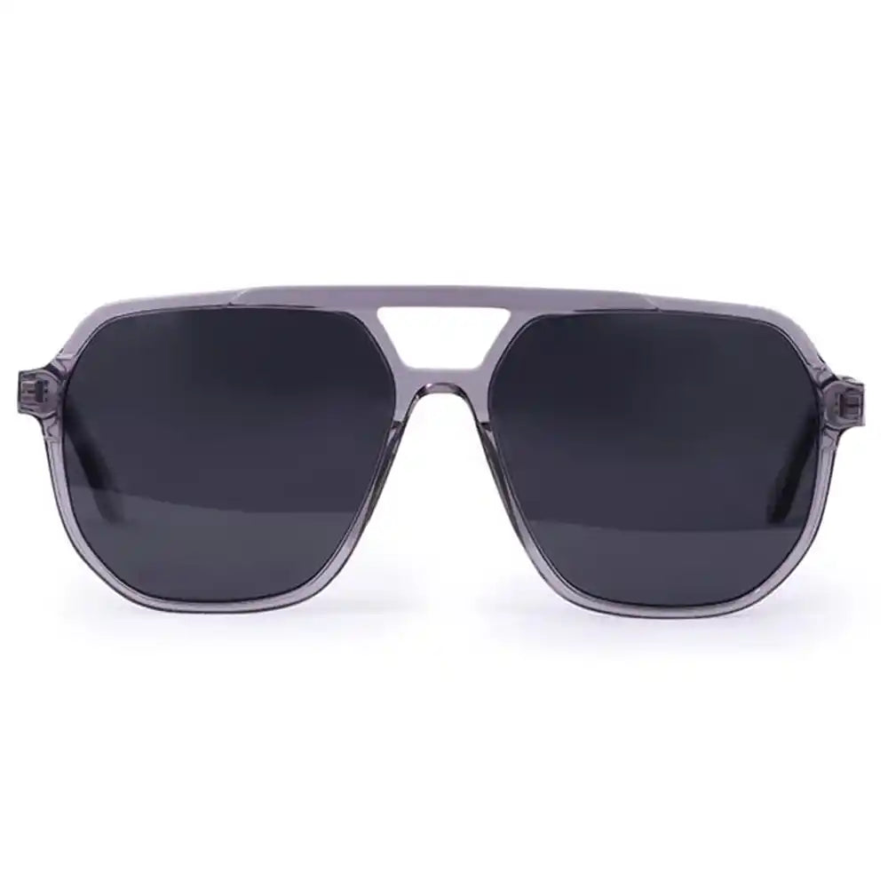Crystal grey transparent Marshall eyeglasses