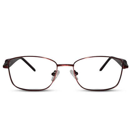 Blue Designer Rimless Cat eye Eyeglasses For Women