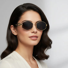 Retro Hexagonal Sunglasses for Women & Men