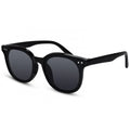 Retro Wayfarer Black Kids Sunglasses LKSK1632-BLK