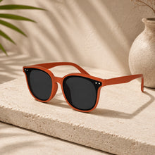 Retro Wayfarer Orange kids Sunglasses