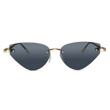 Rimless Cat Eye Sunglasses for Women