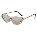 Rimless Cat Eye Sunglasses for Women ELS2026S011-PNK