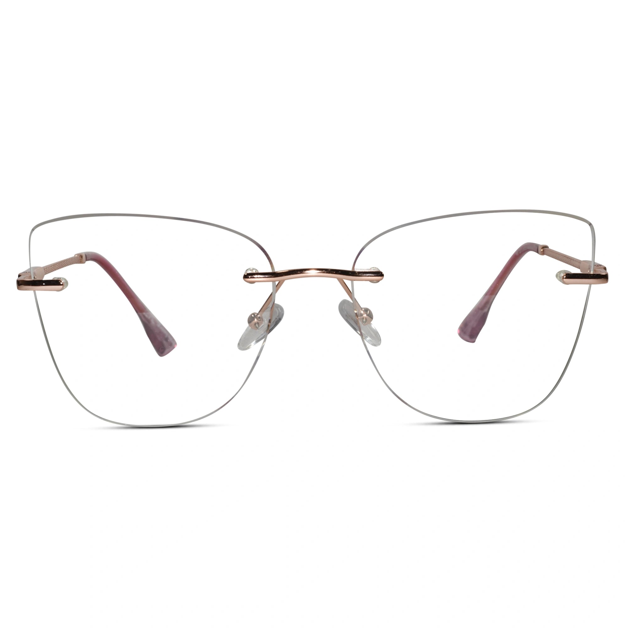 Rimless Eyeglasses for  Women ELE7201-PNK