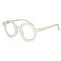 Round Shape White Color Eyeglasses For Kids LKE83108-WHT