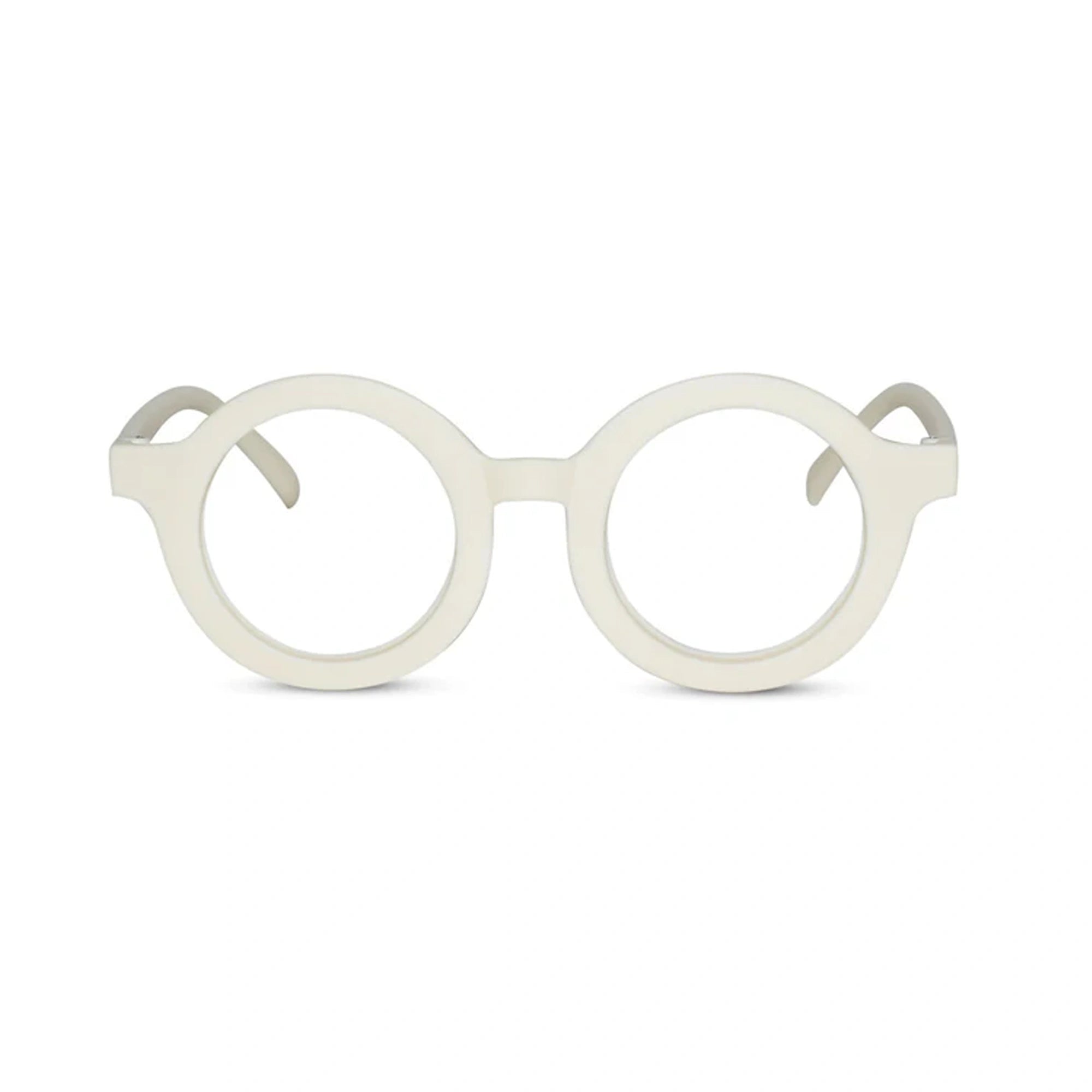 Round Shape White Color Eyeglasses For Kids LKE83108-WHT