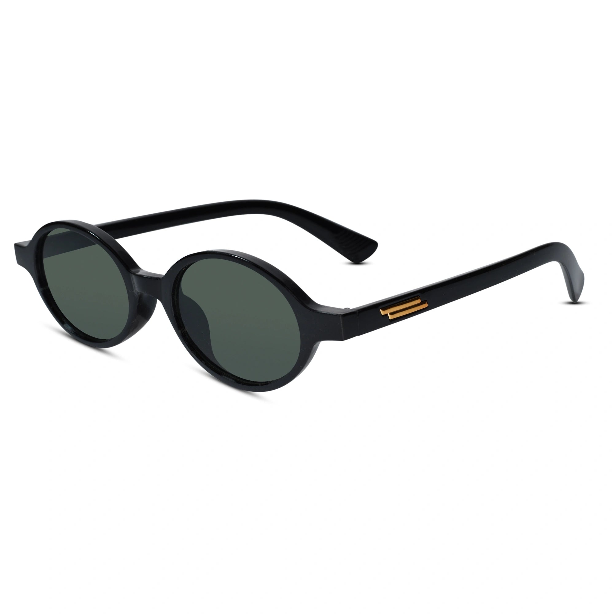 Round Sunglasses for Men & Women ELS2026S07-BLK