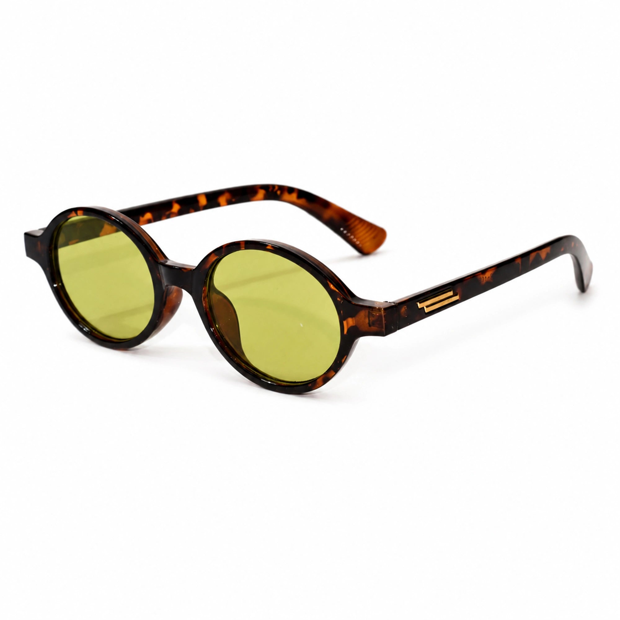 Round Sunglasses for Men & Women ELS2026S07-DA BRN