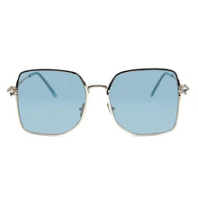 STAR | Metal Sleek Oversize Square Sunglasses For Women