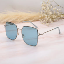 STAR | Metal Sleek Oversize Square Sunglasses For Women
