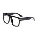 Shiny Black Photochromic Computer Glasses For Men & Women LKE0001-BLK
