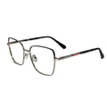 Silver Oversize Eyeglasses & Computer Glaases For Women ELE7025-Silver