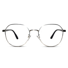 Silver Round Eyeglasses For Women
