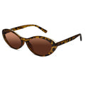 Best stylish Lenskandy Animal Print small frame Cateye sunglasses for women UV-protected top-rated ladies eyewear