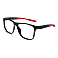 Sports Eyeglasses For Men & Women ELE0098-BLK-RED