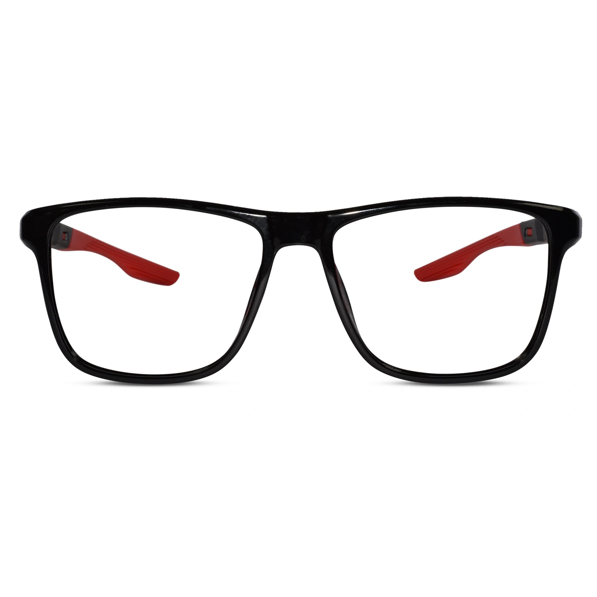 Sports Eyeglasses For Men & Women ELE0098-BLK-RED
