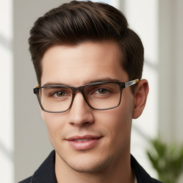 Sports Eyeglasses For Men & Women LKE9906-BLK-YELLOW