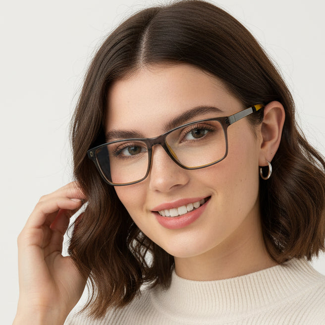 Sports Eyeglasses For Men & Women LKE9906-BLK-YELLOW