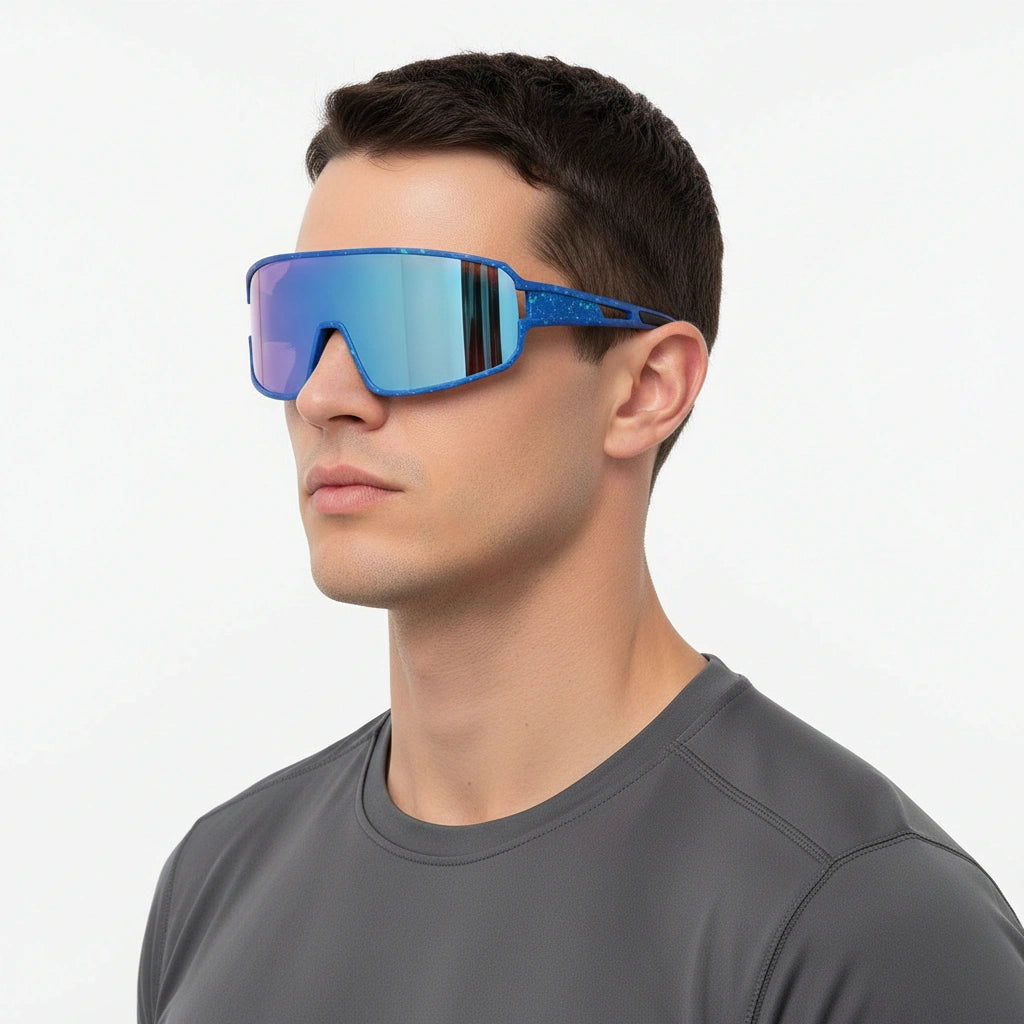 Sports Sunglasses For Men & Women LKS865-BLU