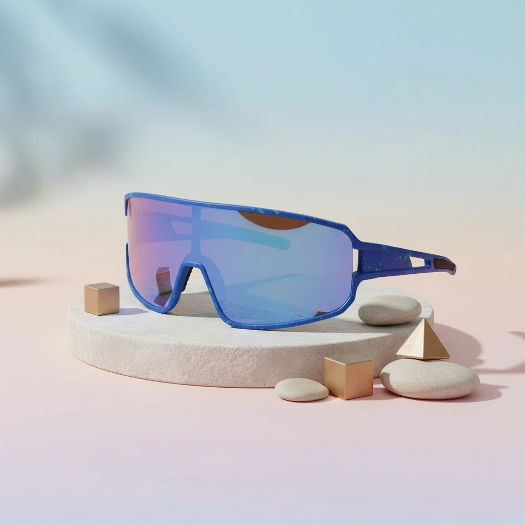 Sports Sunglasses For Men & Women LKS865-BLU