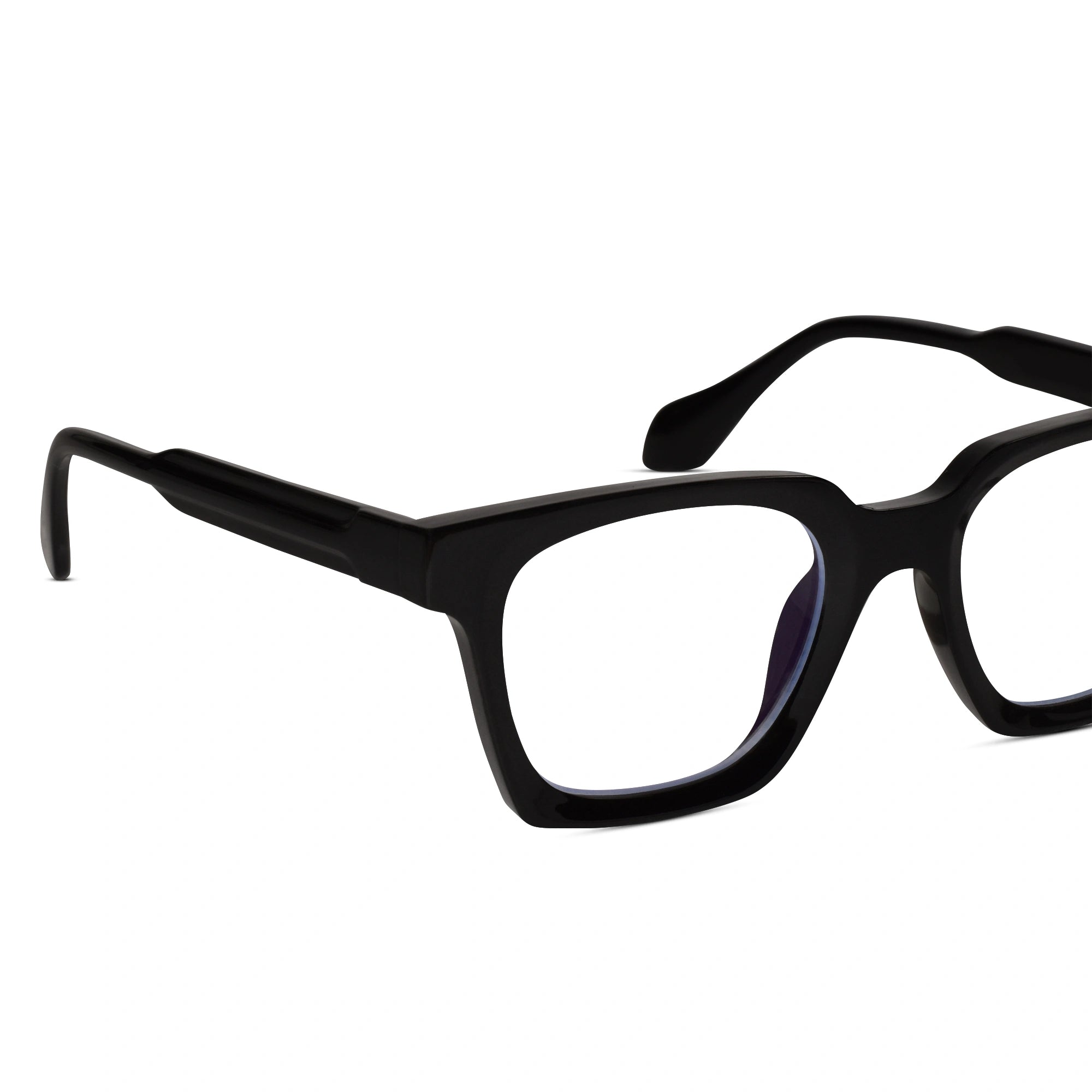Square Bold Eyeglasses for Men & Women LKE5168-BLK