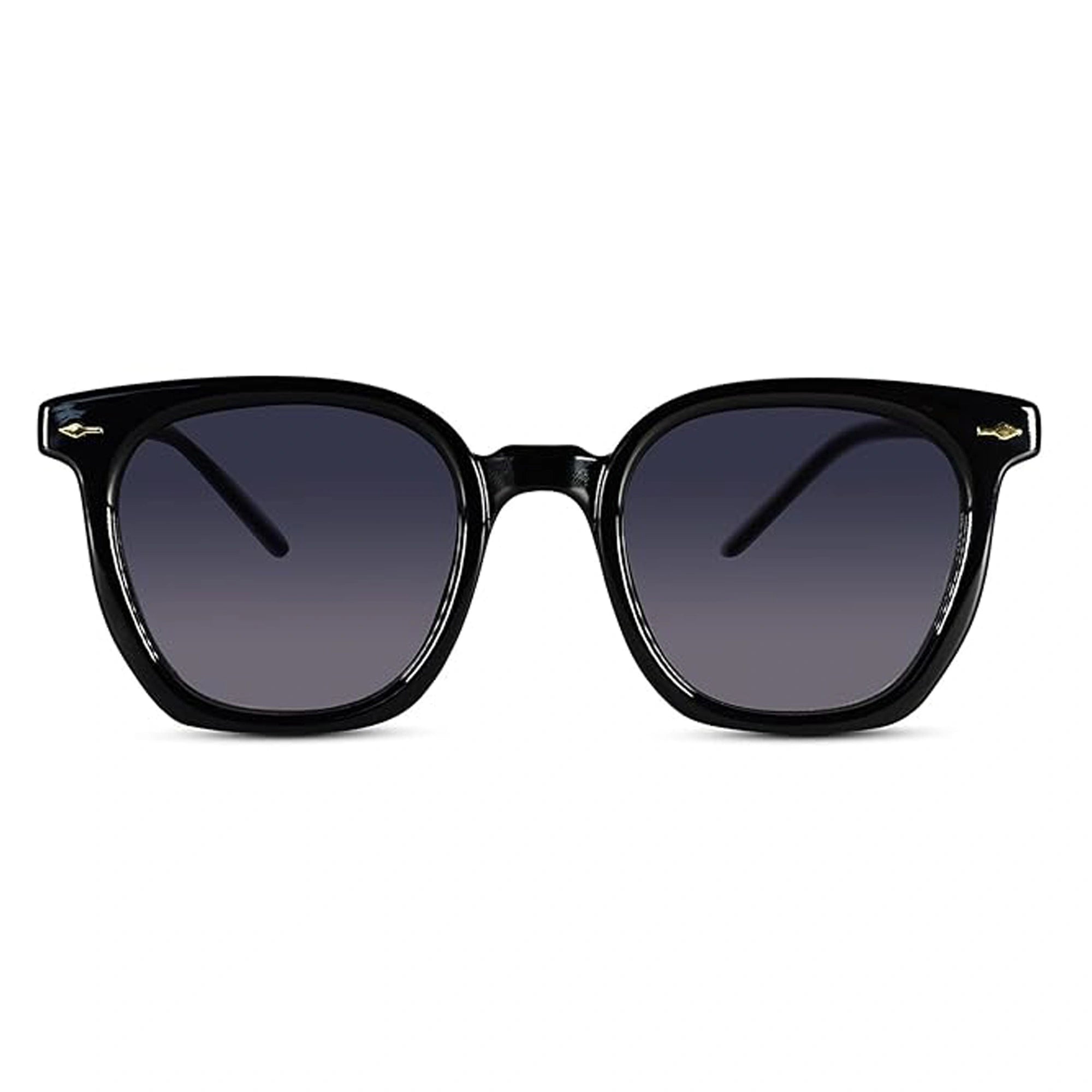 Black   Wayfarer Sunglasses For Men & Women LKS6016-BLK