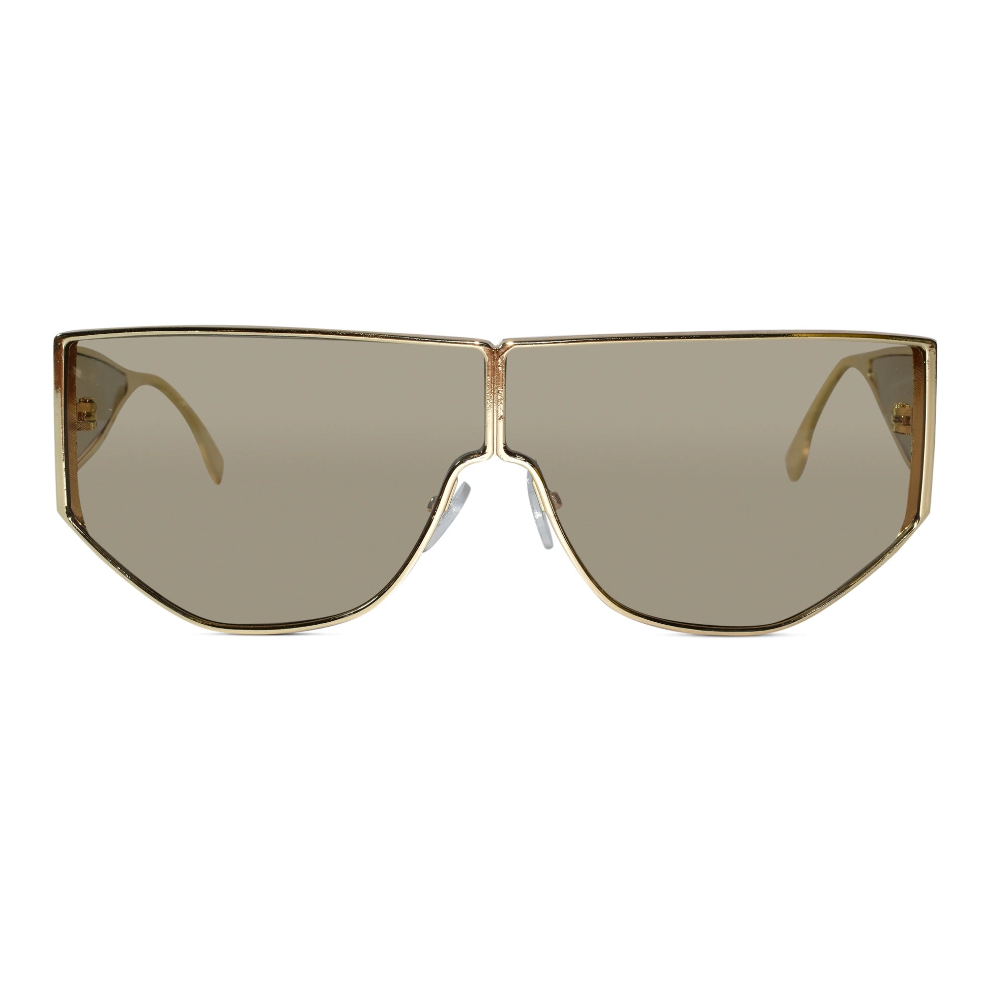 Stylish Geometric Sunglasses for Men-ELS2026S05-BLK GLD