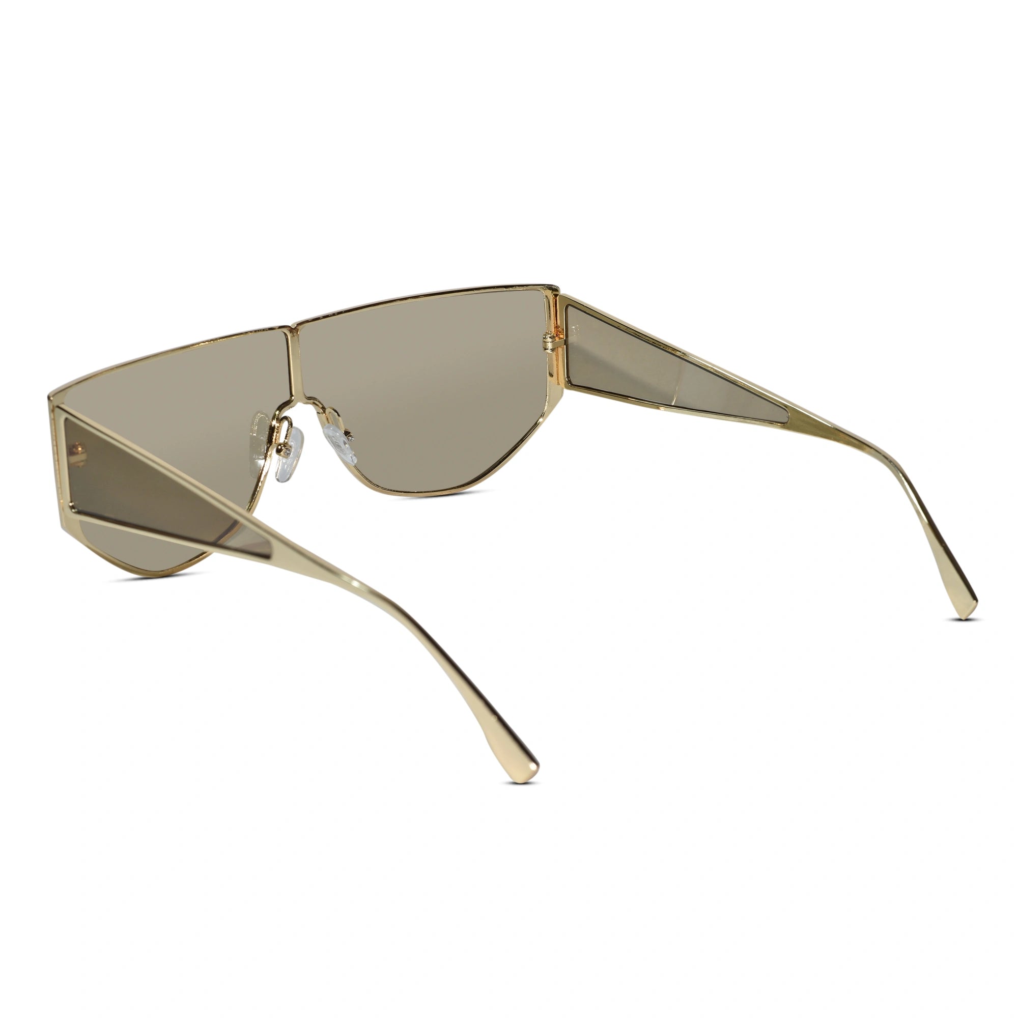 Stylish Geometric Sunglasses for Men-ELS2026S05-BLK GLD