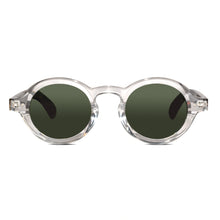 SunDrip | Polarised Bold Round Transparent Sunglasses