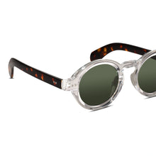 SunDrip | Polarised Bold Round Transparent Sunglasses