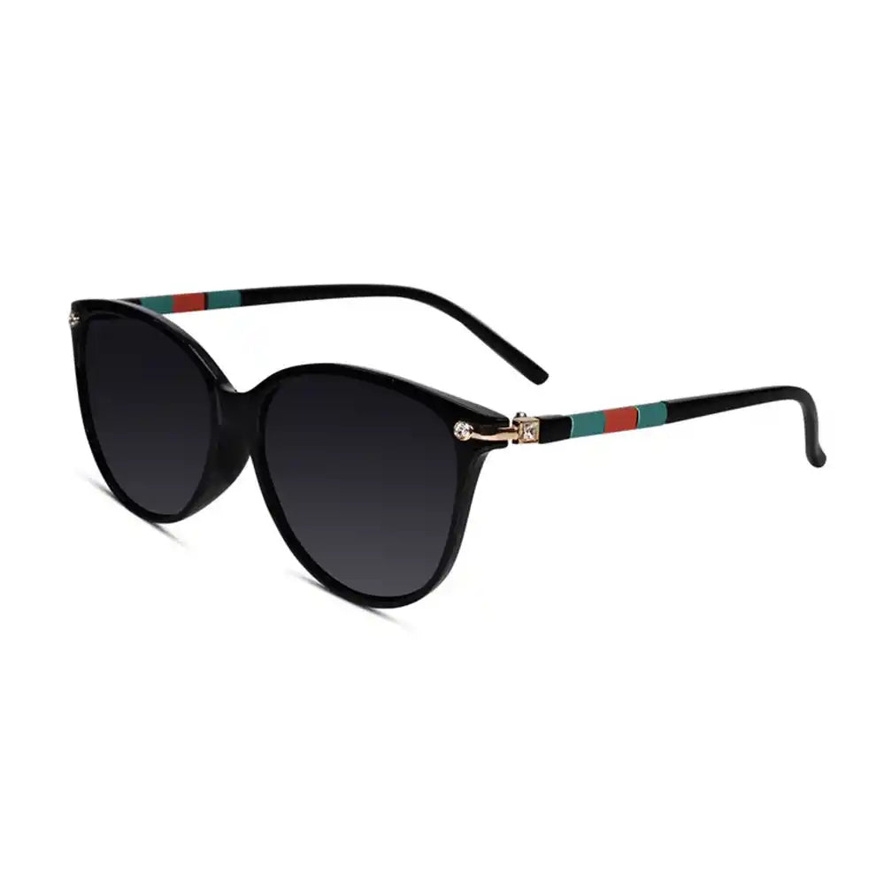 Polarized Cat eye  Brown Sunglasses For Women