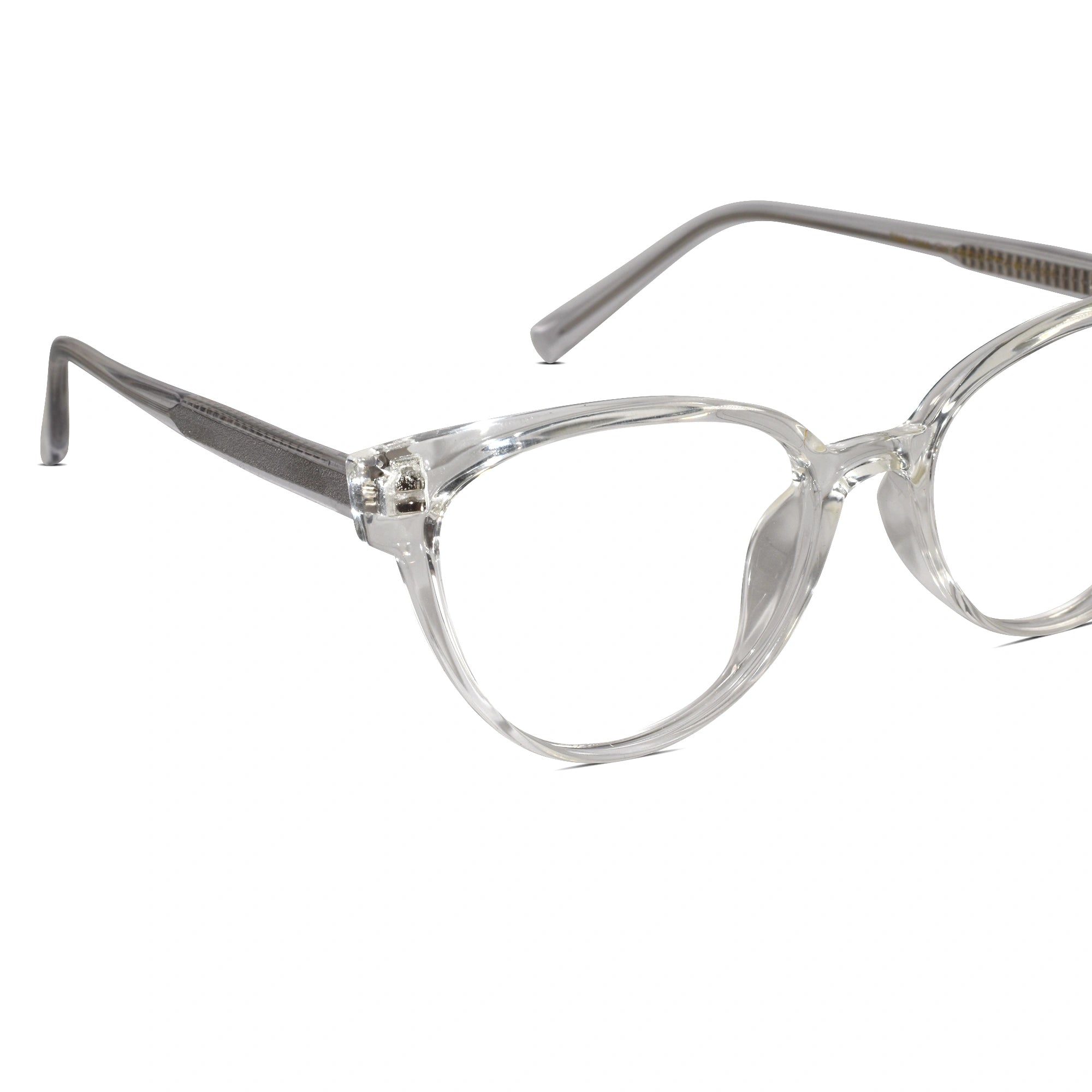 Transparent Cateye Eyeglasses For Women ELE7203-TRANS