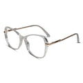 Transparent Designer Cat eye Eyeglasses LKE9102-TRANS