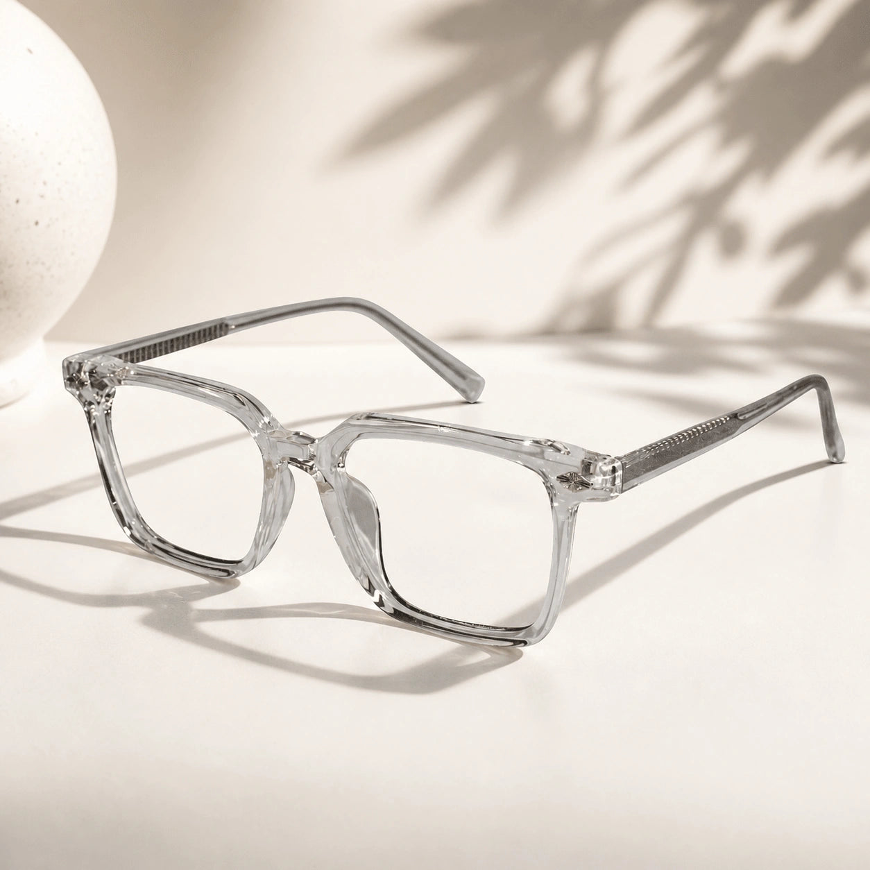 Transparent  Eyeglasses for Men & Women ELE7128-TRANS