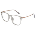 Transparent & Gold Square Eyeglasses For Men & Women ELE98014-TRANS