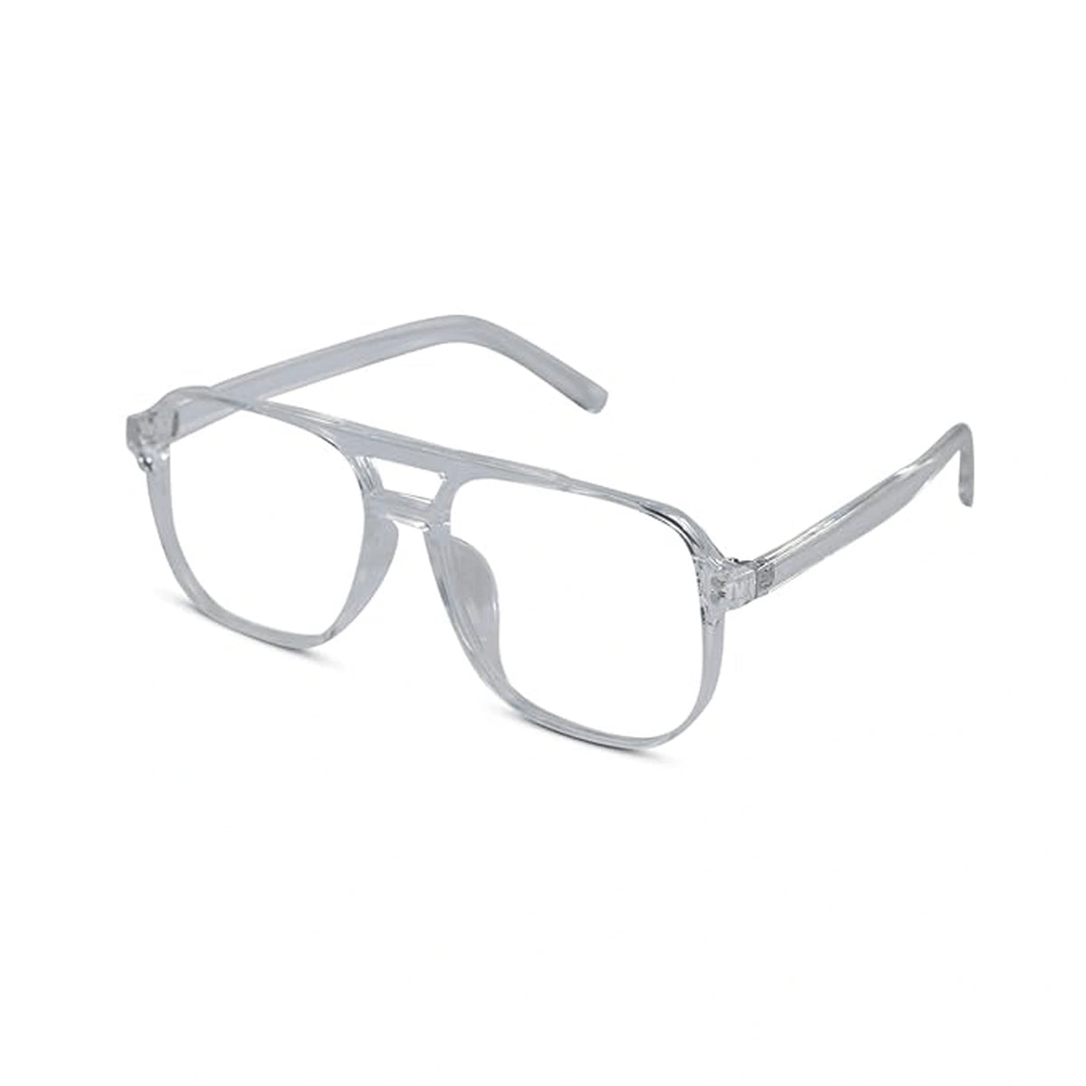 Transparent Rectangular Eyeglasses For Men