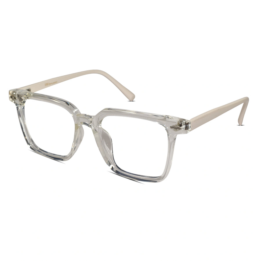 Transparent Square Eyeglasses For Men & Women