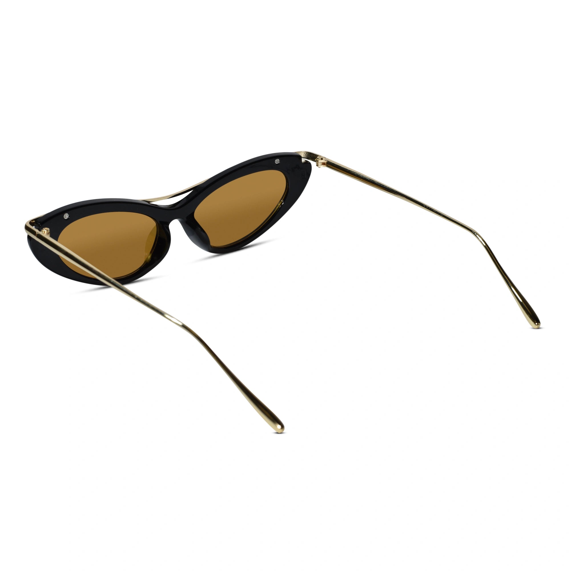 Trendy Cat Eye Sunglasses for Women ELS2026S019-BLK