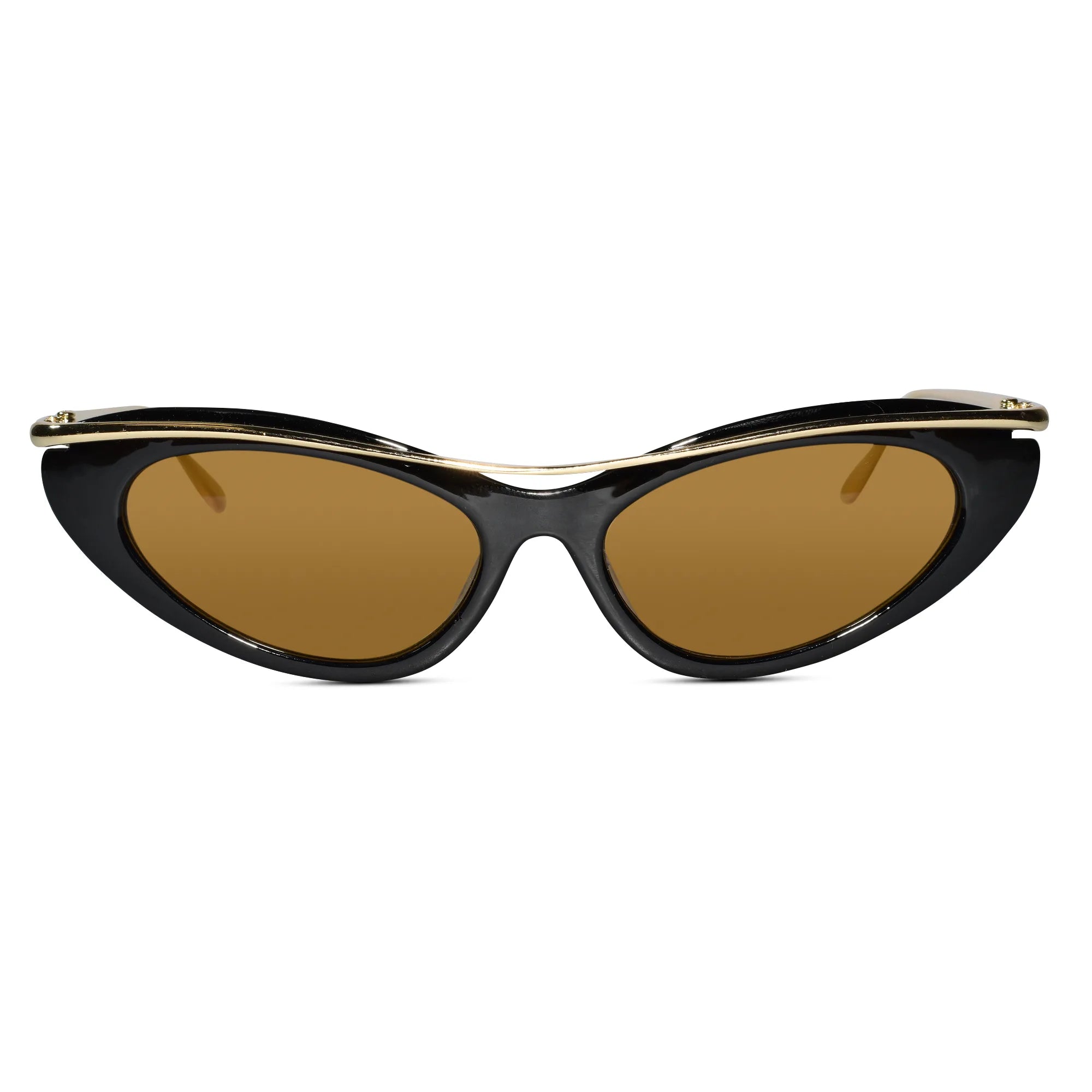 Trendy Cat Eye Sunglasses for Women ELS2026S019-BLK