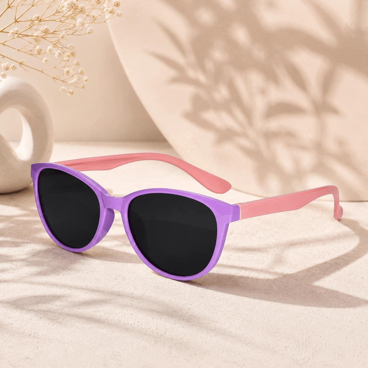 Two Shaded Sunglasses For Kids LKSK1032-PURPL