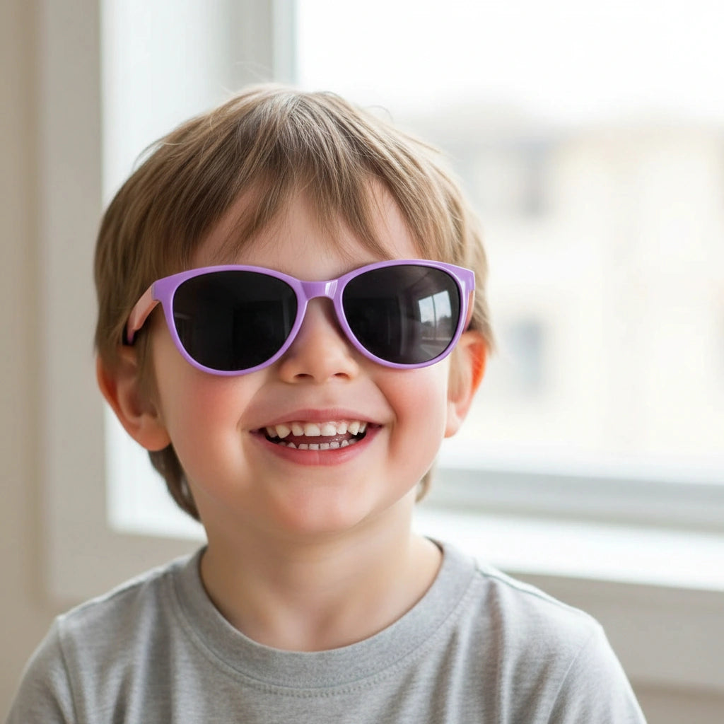 Two Shaded Sunglasses For Kids LKSK1032-PURPL
