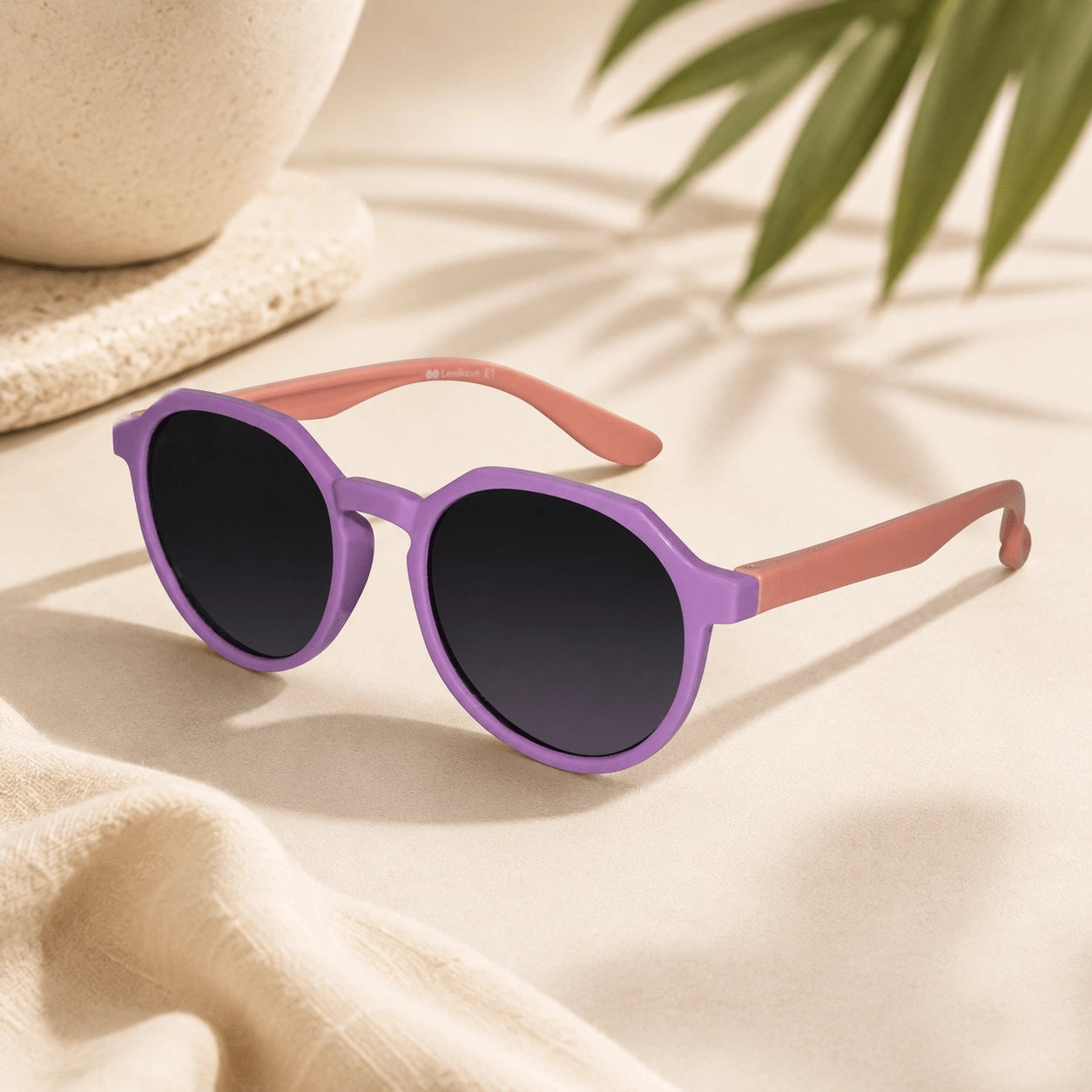 Two Shaded Sunglasses For Kids LKSK1036-PRPL