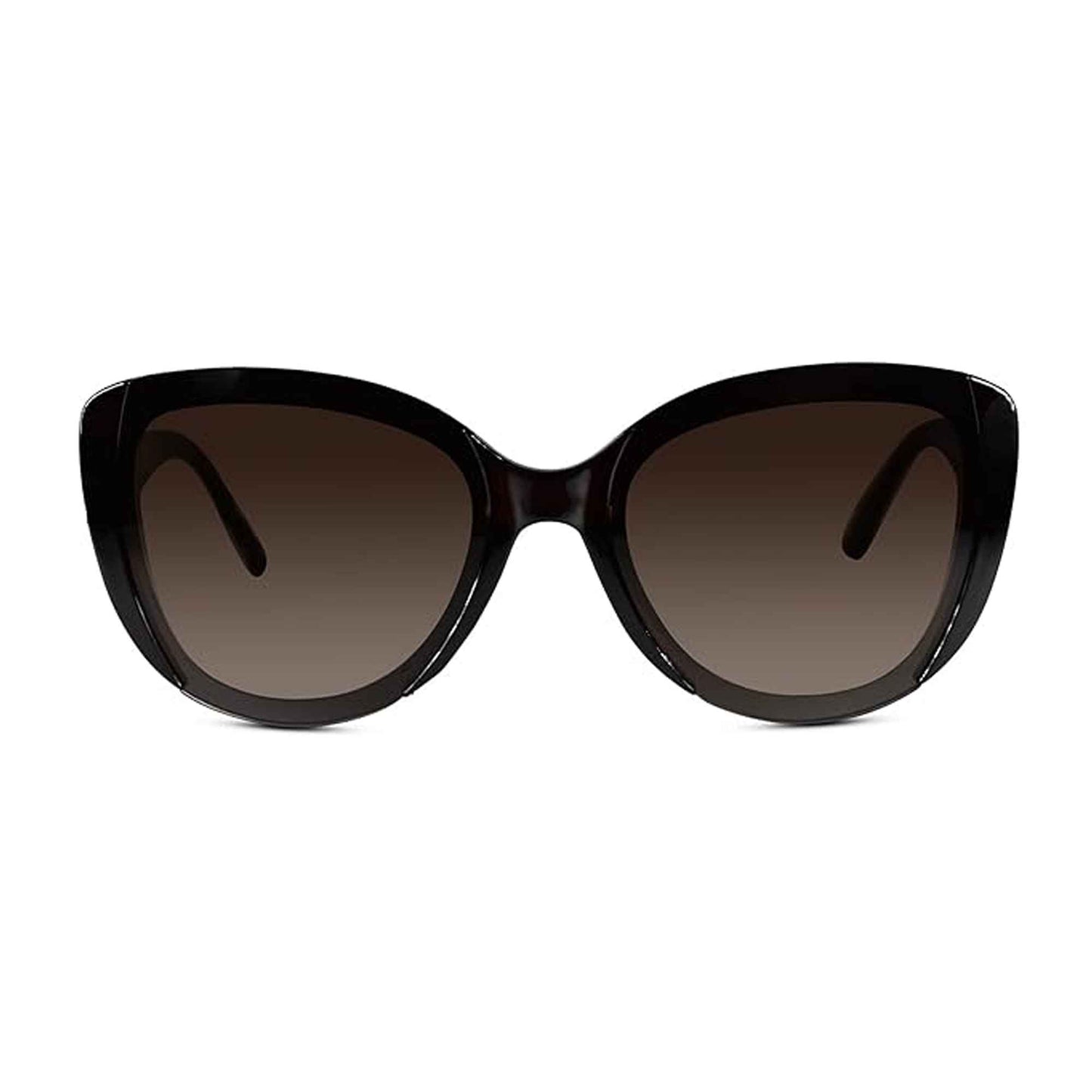 Designer Brown Cat eye Sunglasses For Women