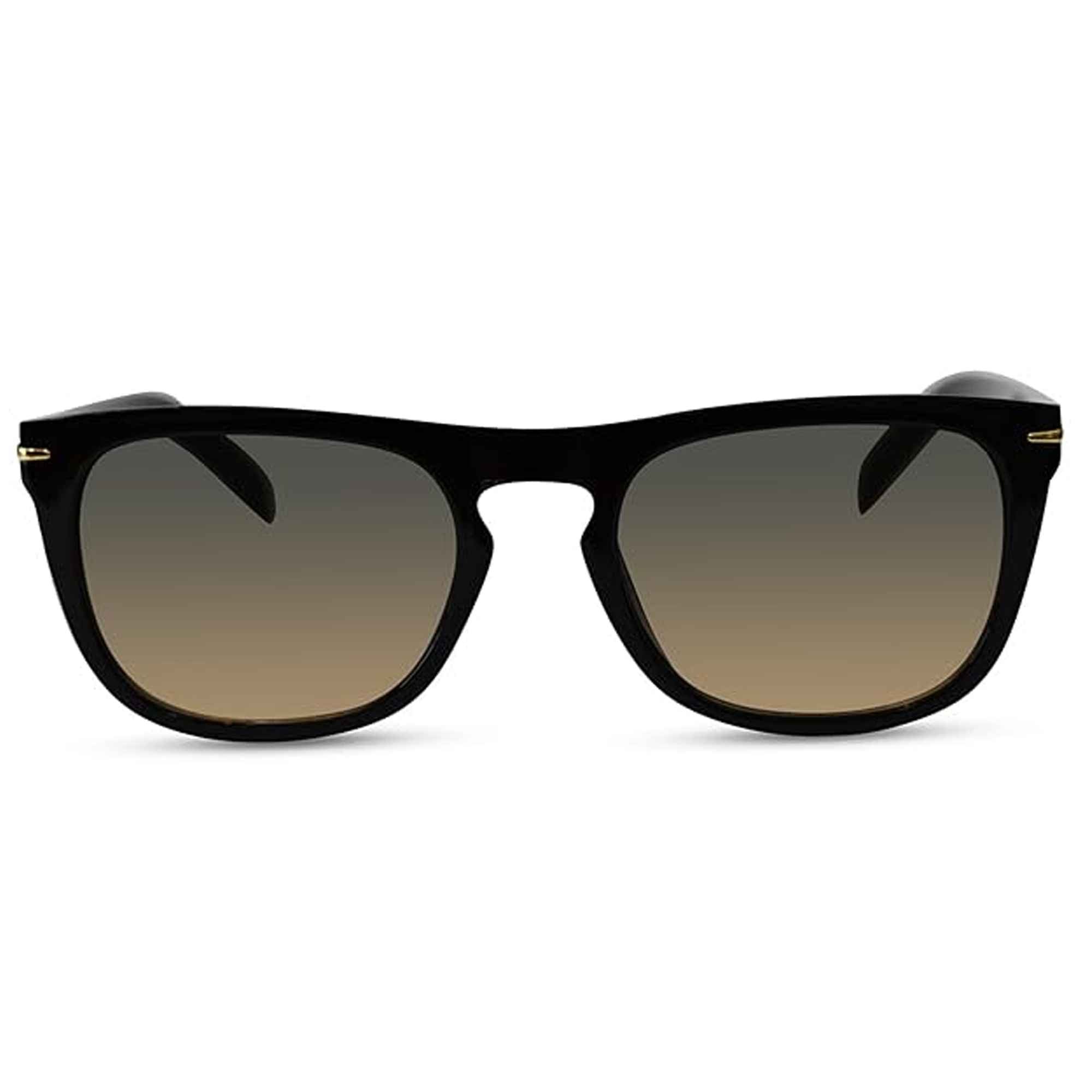 Black Wayfarer Sunglasses For Men & Women LKS9992-BLK